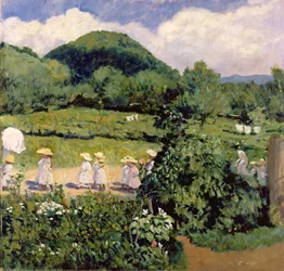 Picknick im Mai, Sommertag, 1906